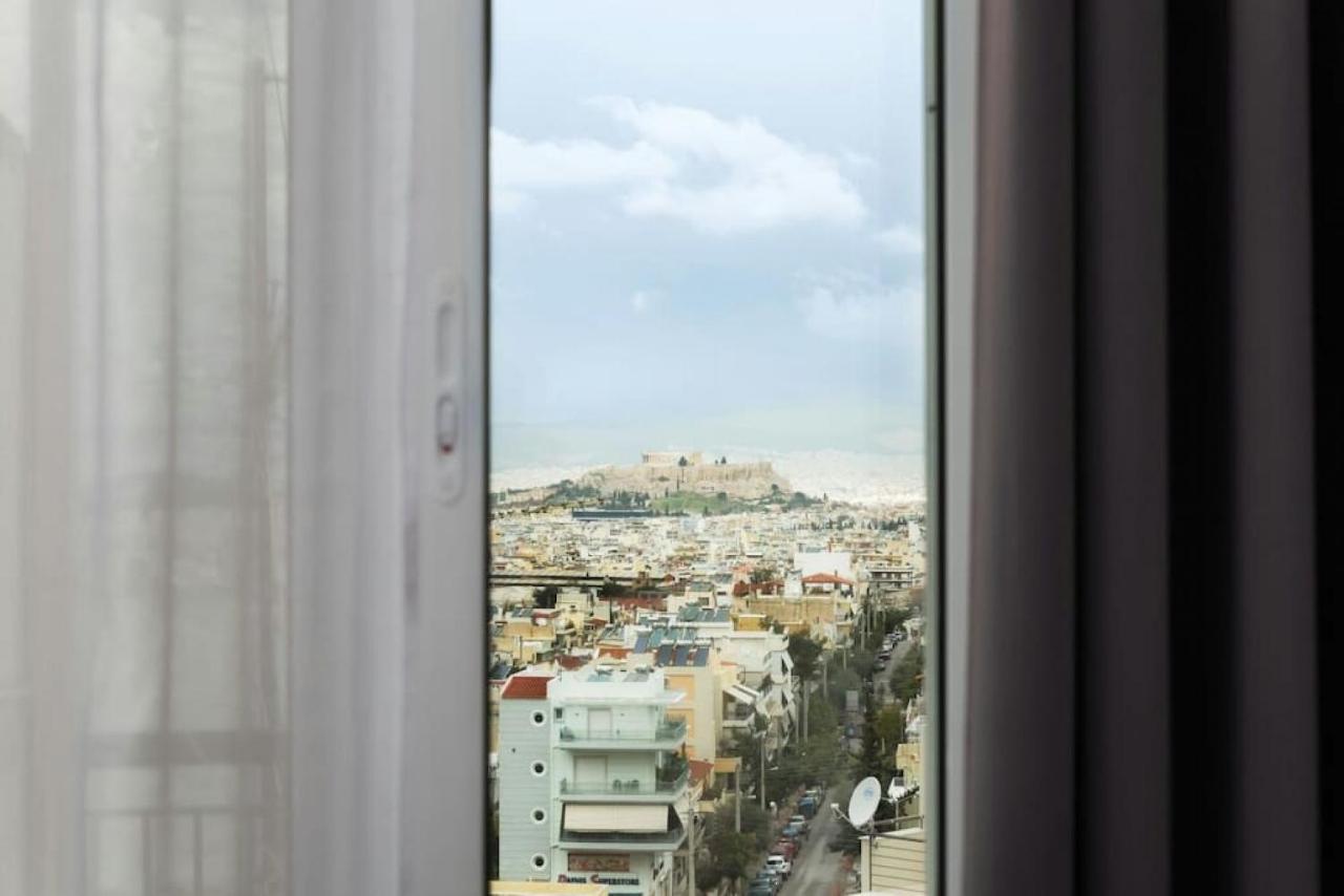 Apartamento Renovated Flat With Acropolis View Atenas Exterior foto